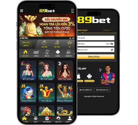 Giao diện sòng bài casino trực tuyến trên ứng dụng FB88 với các dealer thật